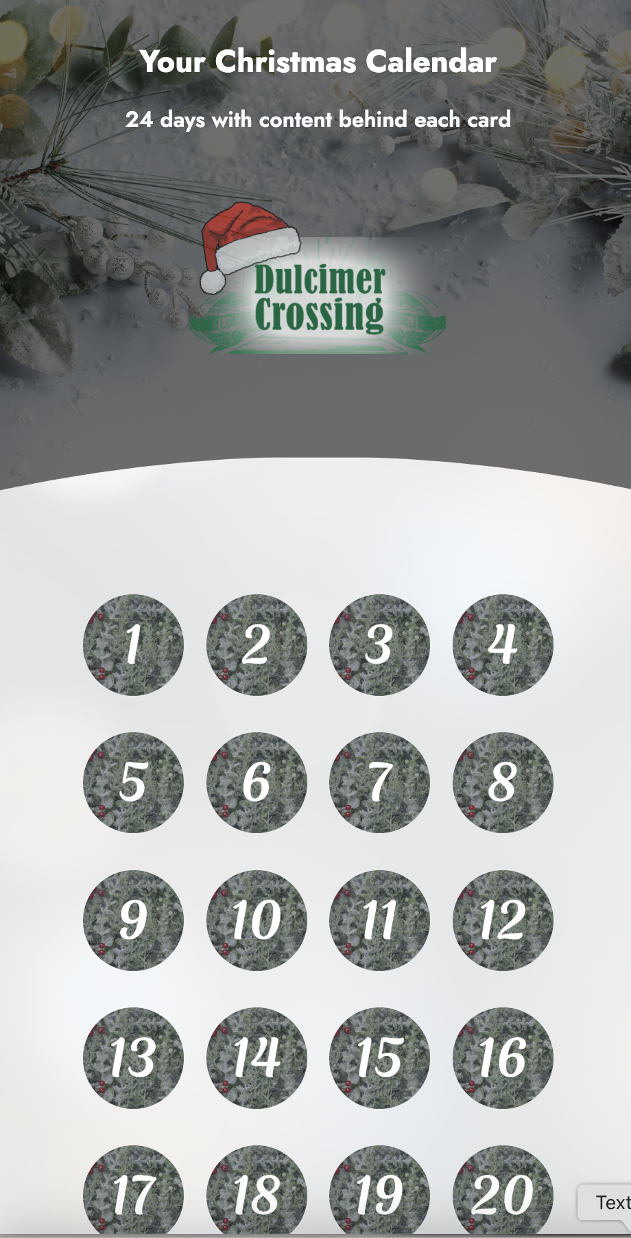 2025ChristmasCalendarCover