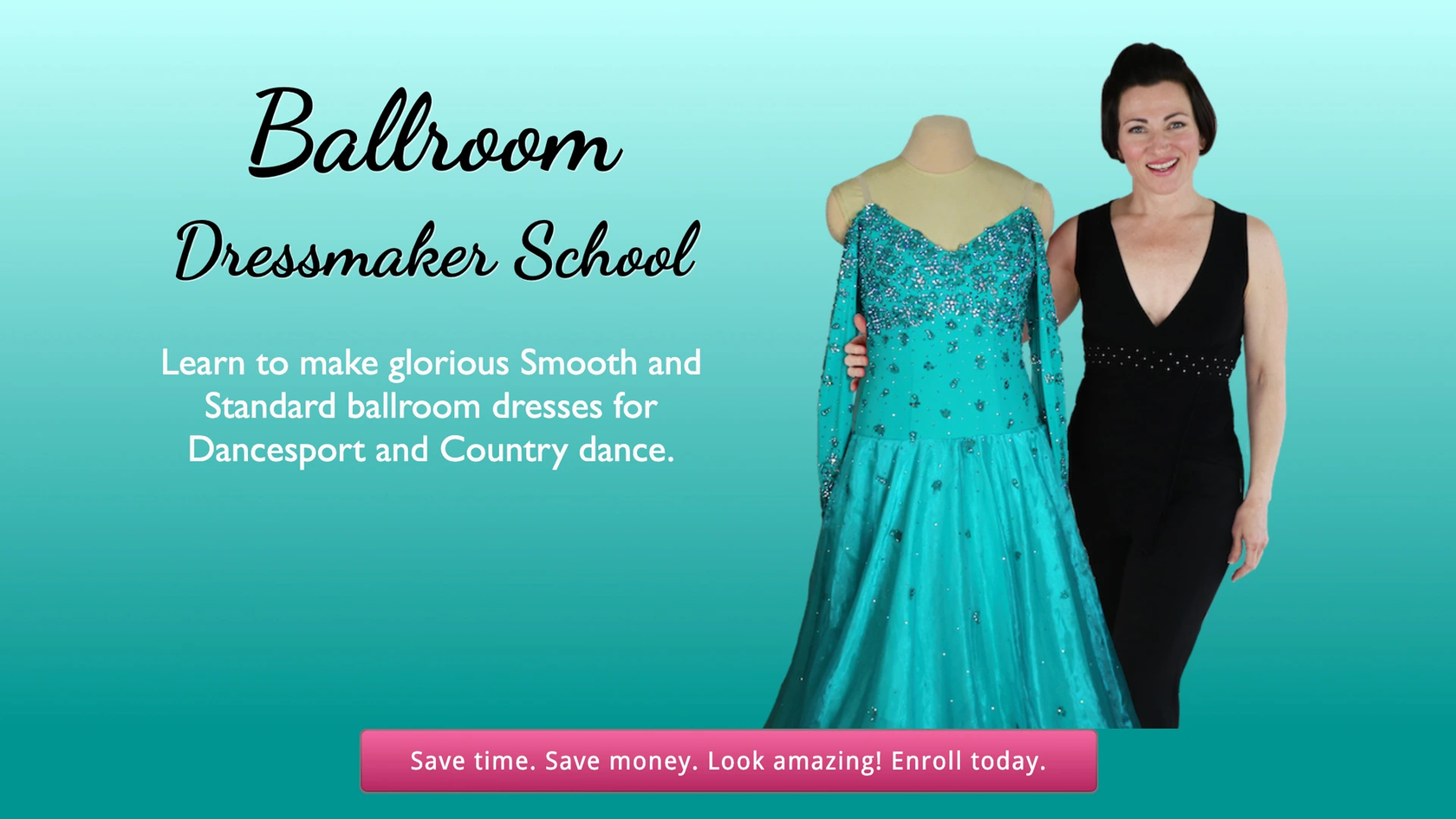 Ballroom Dressmaker School, learn to make Dancesport Country Line dance dresses for women and teens 11-2025
