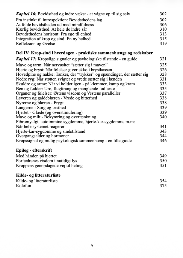 KROPSKLOG indhold s. 5