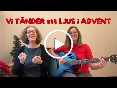 Vi tänder ett ljus i advent