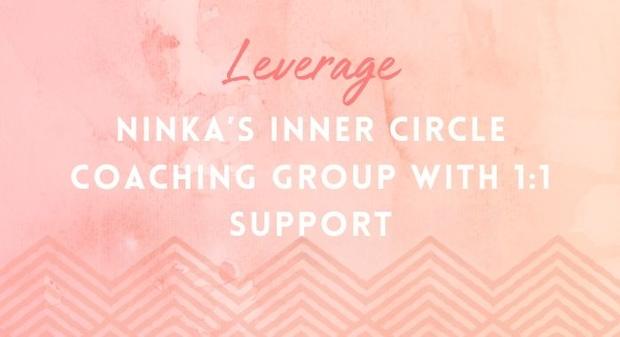 Ninka’s inner circle coaching group with 11 support
