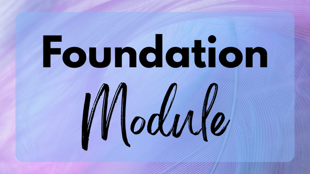 Foundation Module Cover