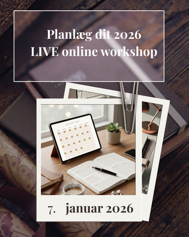 Planlæg dit 2026 - LIVE online workshop