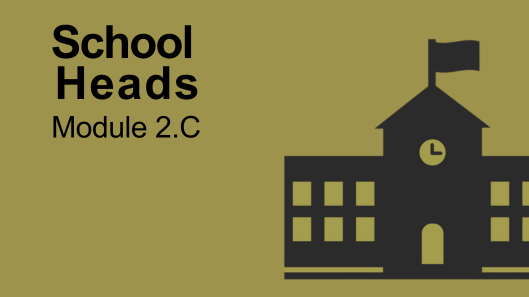 School Heads - Module 2.C