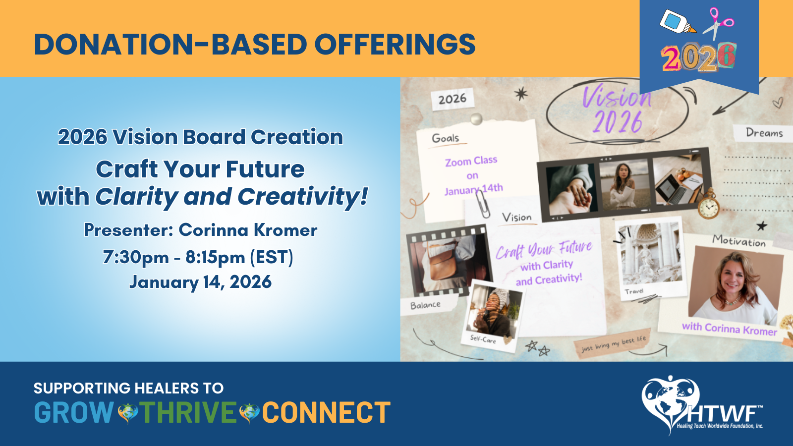 Vision Board Creation with Corinna Kromer