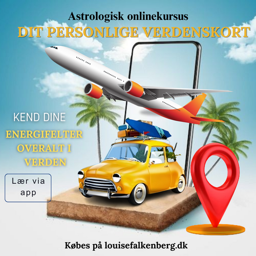 verdenskort astrologisk onlinekursus