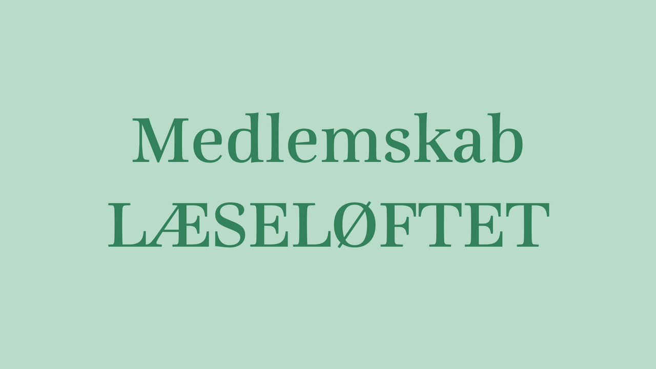 Medlemskab LÆSELØFTET