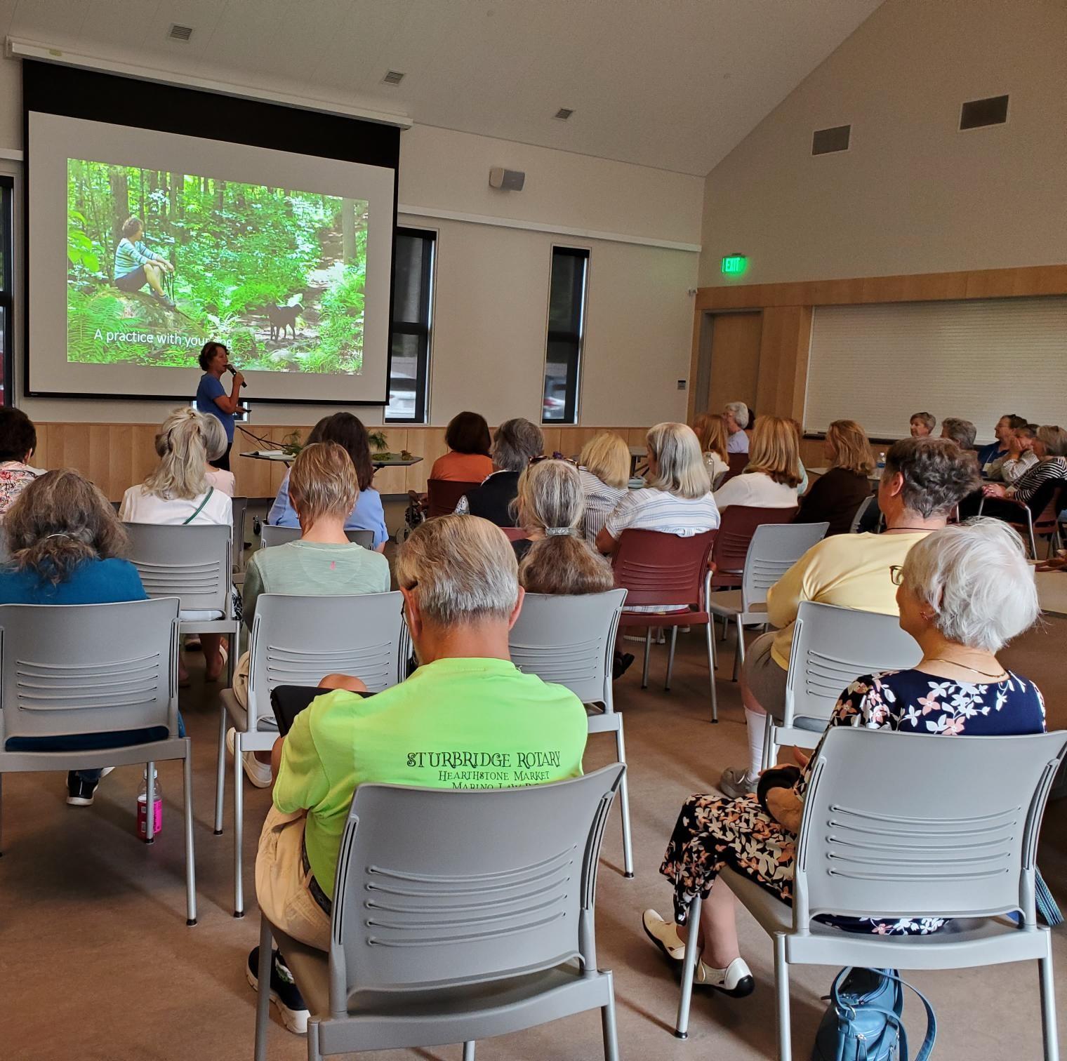ce cpd webpage 01 Nadine Mazzola 2025 Southbridge Garden Club Talk Forest Bathing 1