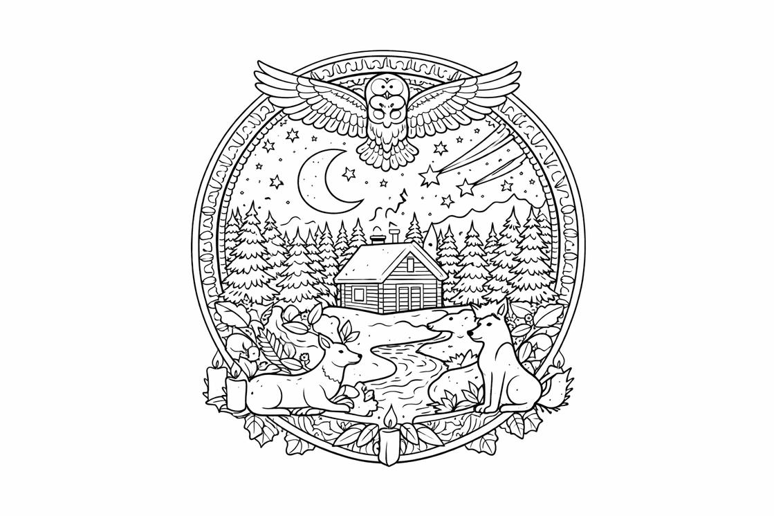 Mandala 13 stille nachten