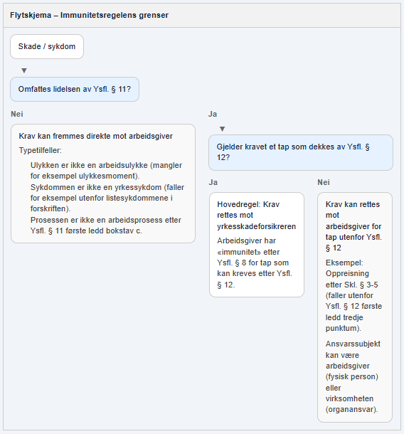 Flytskjema yrkesskade