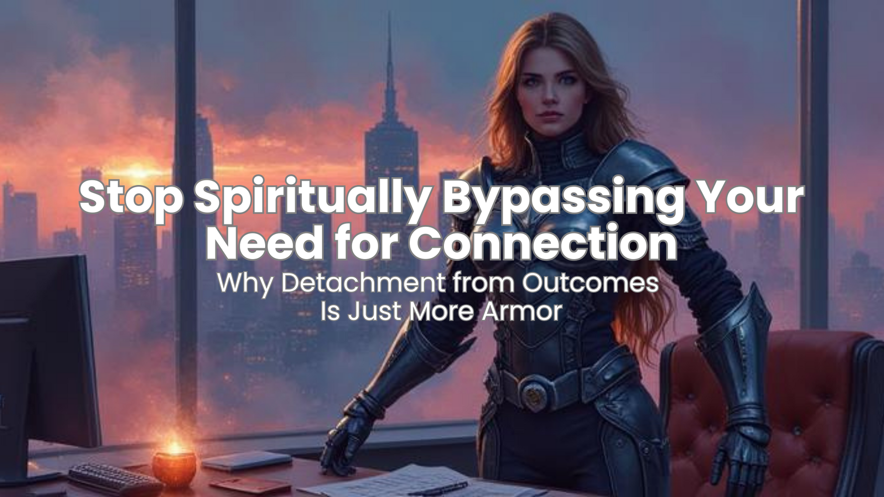 BLOG Stop Spiritually Bypassing Your Need for Connection Why Detachment from Outcomes Is Just More Armor