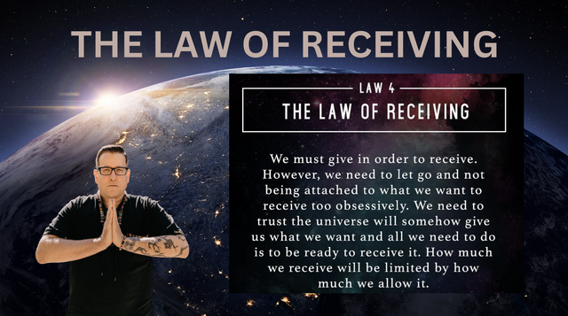 Law of receiving 