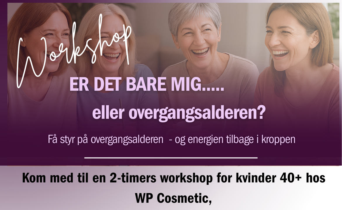 Flyer -  Kvinder og overgangsalderen HEader