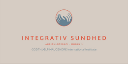 MODUL 1 - Integrativ Sundhed 2026