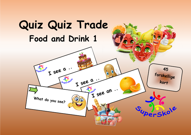 QQT Food and Drink forside hjemmeside