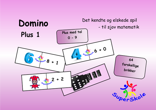 Domino Plus 1 forside hjemmeside