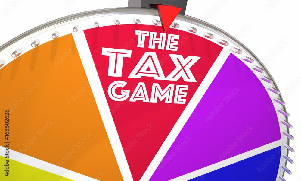 Tax Game Wheel