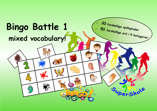 Bingo Battle hjemmeside forside