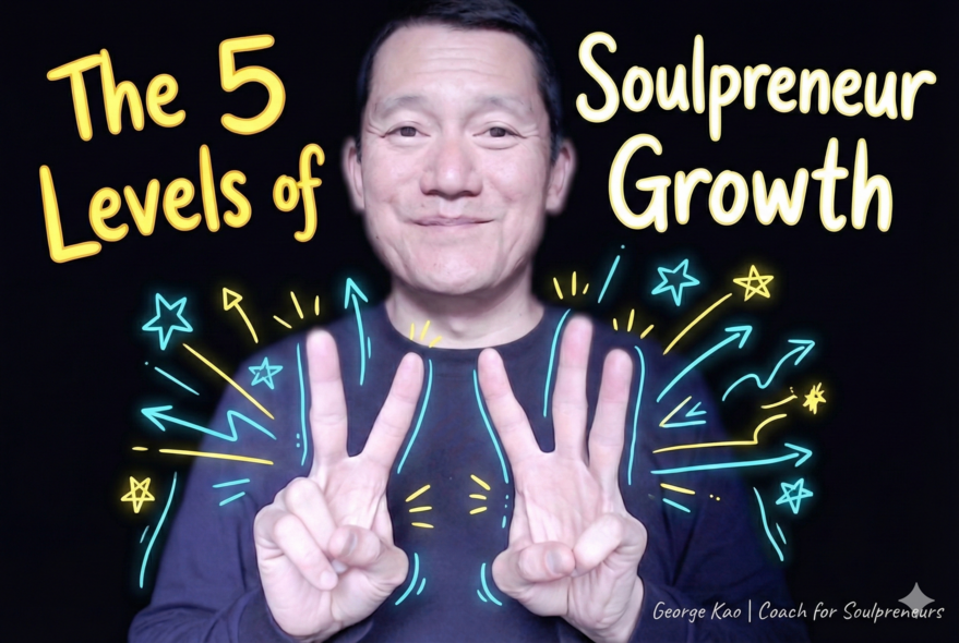 5 Levels Soulpreneur Growth blog cover image