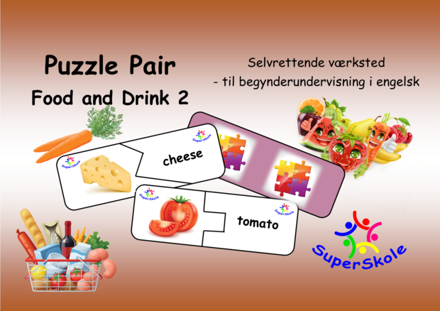 Puzzle pair food and drink 2 forside hjemmeside