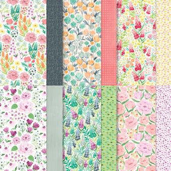 165175 Florals in Bloom Paper