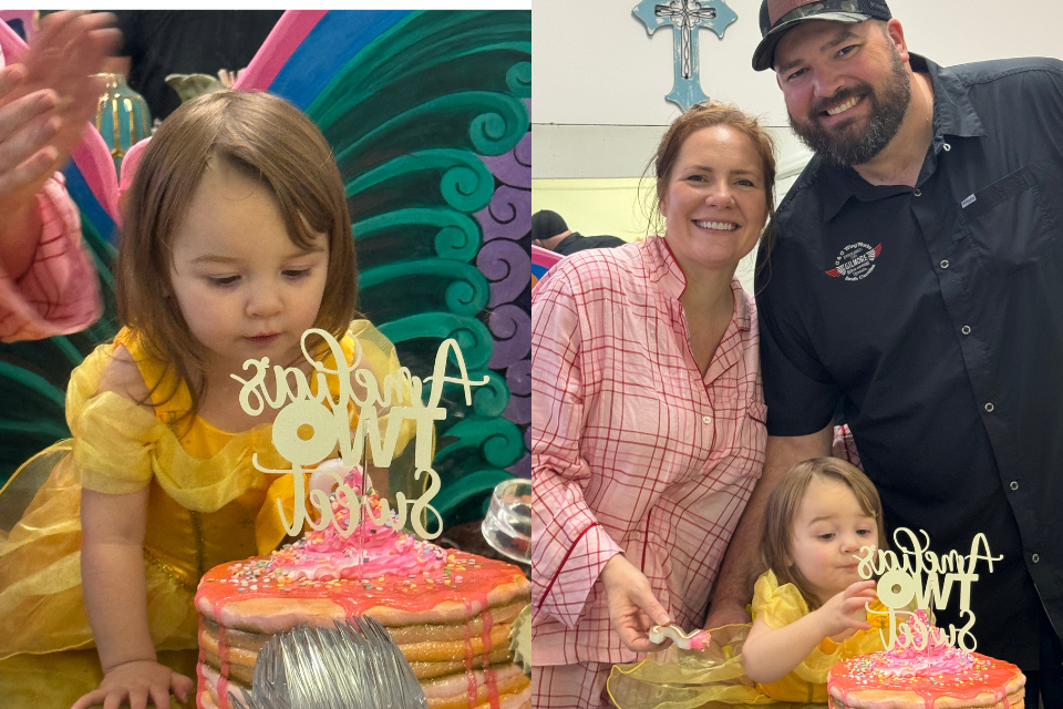 Christina's Dance World Amelia's birthday