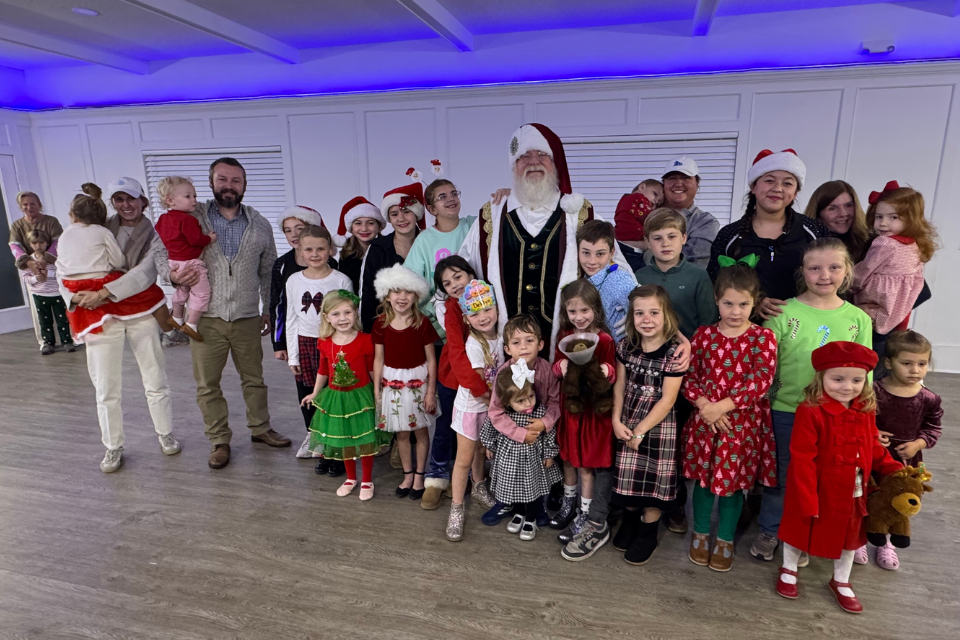 Christina's Dance World Christmas Party with Santa