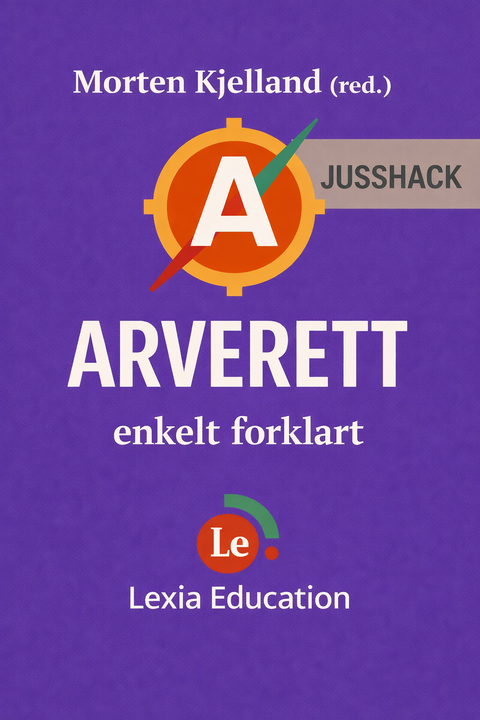 Arverett - enkelt forklart, omslag, lilla