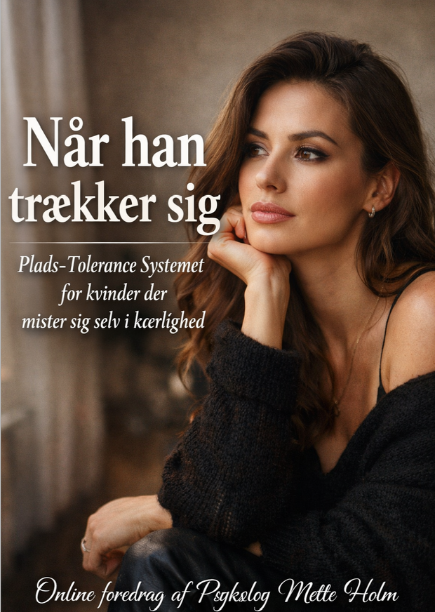 Onlineforedrag Mette Holm Når han trækker sig 