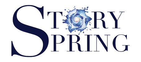 Story Spring Header for Dark Backgrounds