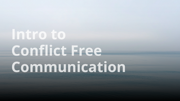 Conflict Free Communication - Intro