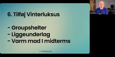 OnAdventure QA 2026-02-04 - 09 - Vintertip #6 - Tilføj Vinterluksus