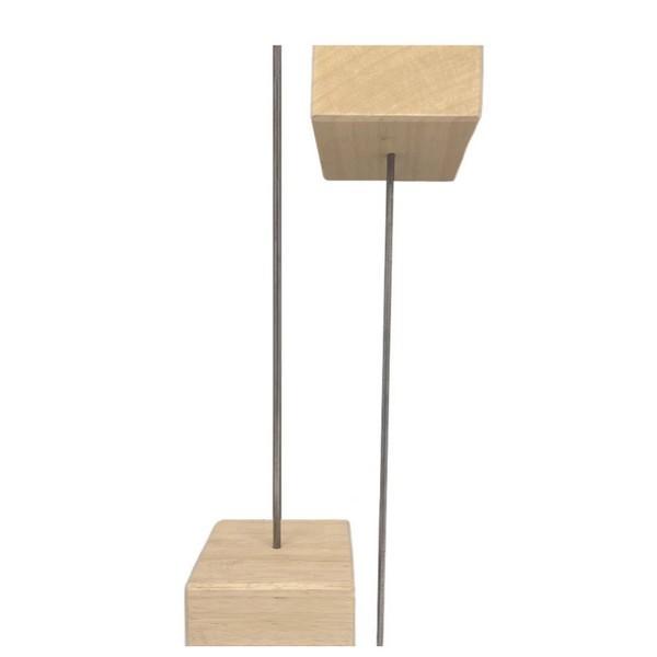 Powertex Træsokkel med metal pind