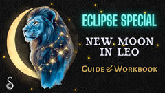 New Moon SOLAR ECLIPSE in Leo