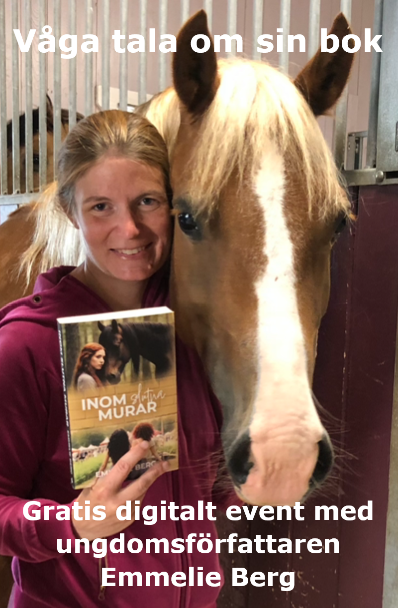 Emmelie Berg våga tala om sin bok 2