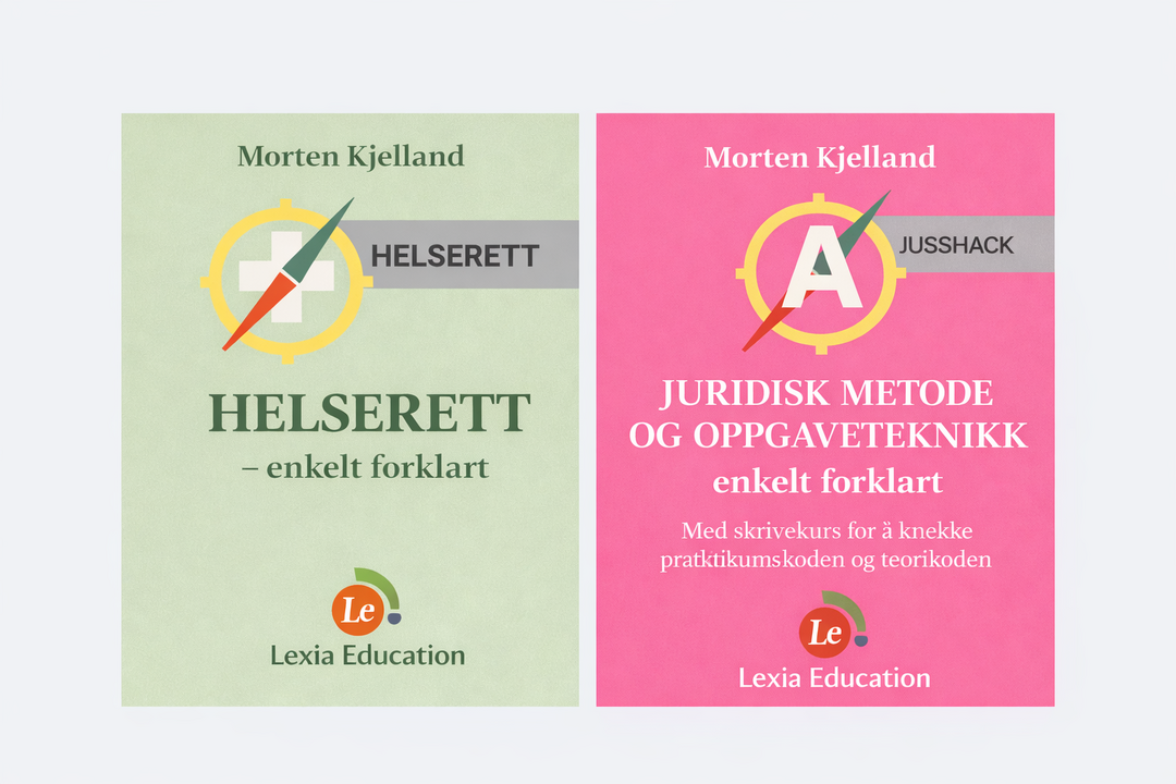 Bokpakke. Metodebok og helserettsbok, alt3