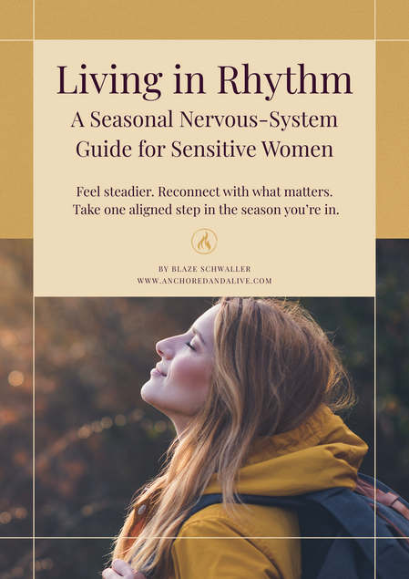 Free Seasonal Nervous System Guide for Sensitive Women. Feel steadier, reconnect with what matters. Comes with companion audio.