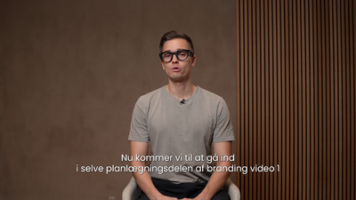 Planlægning af branding video 1