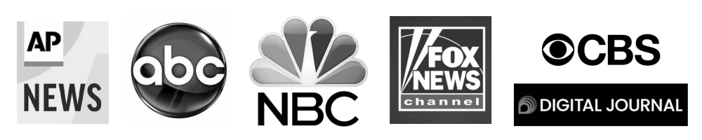 As Seen In Digital Journal, AP News, ABC, NBC, CBS and FOX news outlets