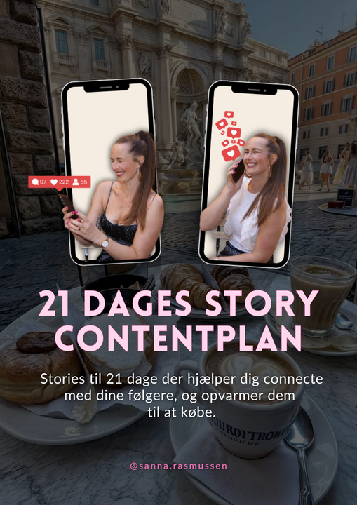 21 dages story contentplan