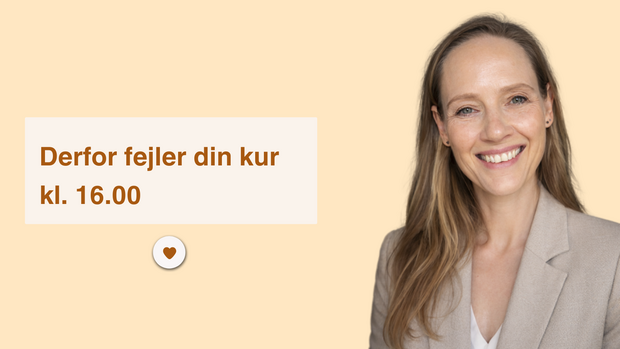 Derfor fejler din kur kl. 16.00