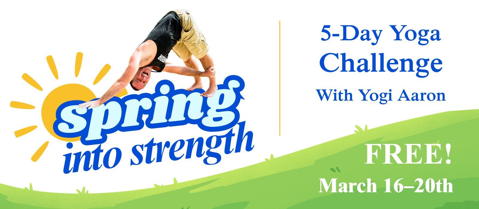 March Yoga Challenge Email Header 1