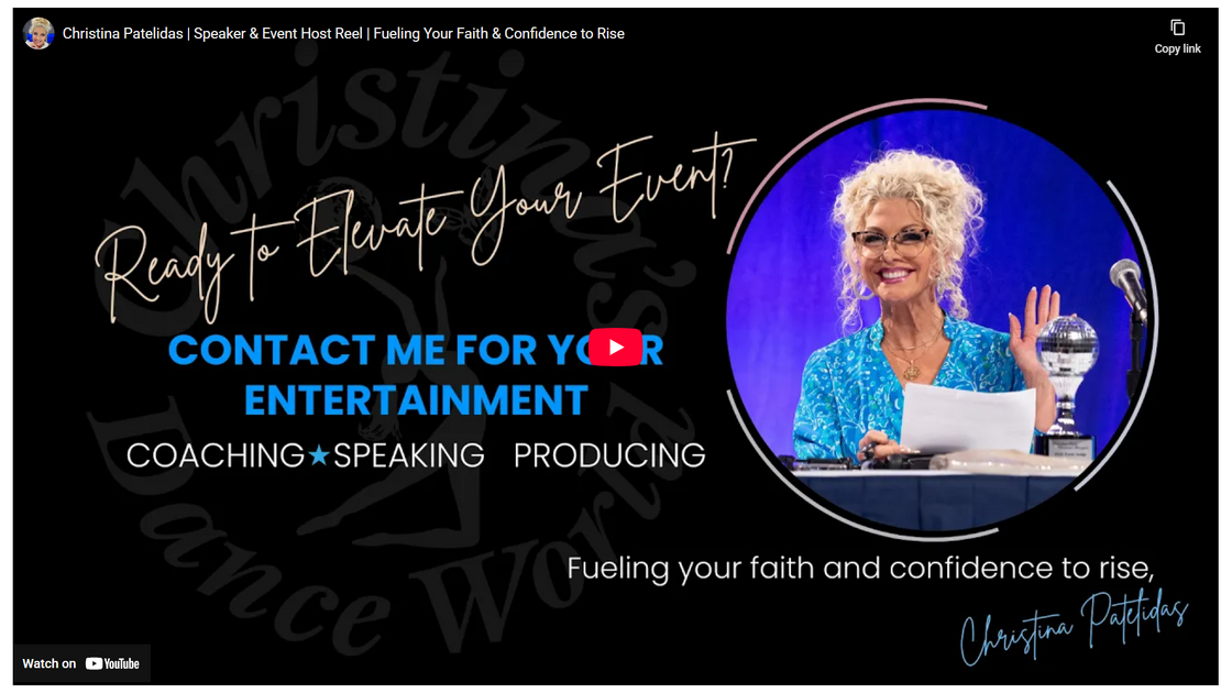 CHRISTINA PATELIDAS SPEAKER REEL