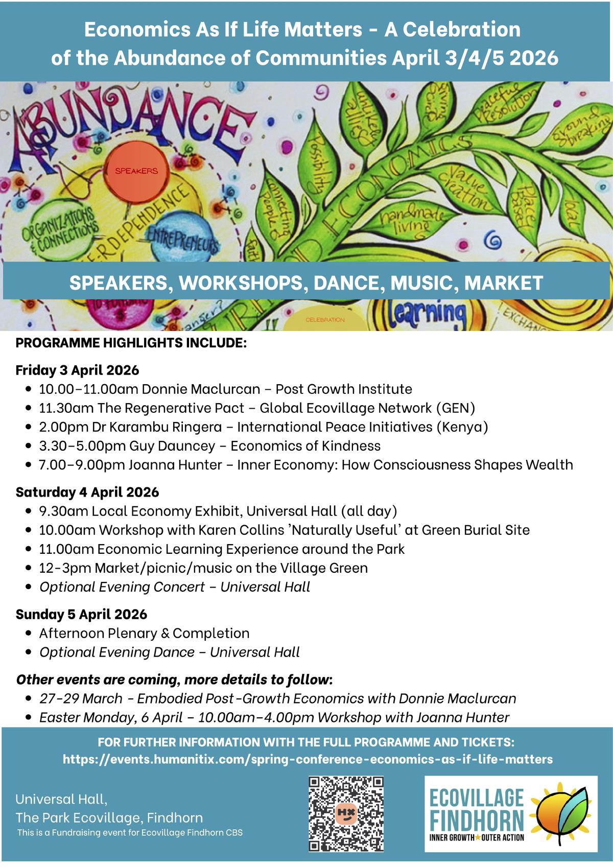 EF Economics Conference poster 27.2.26