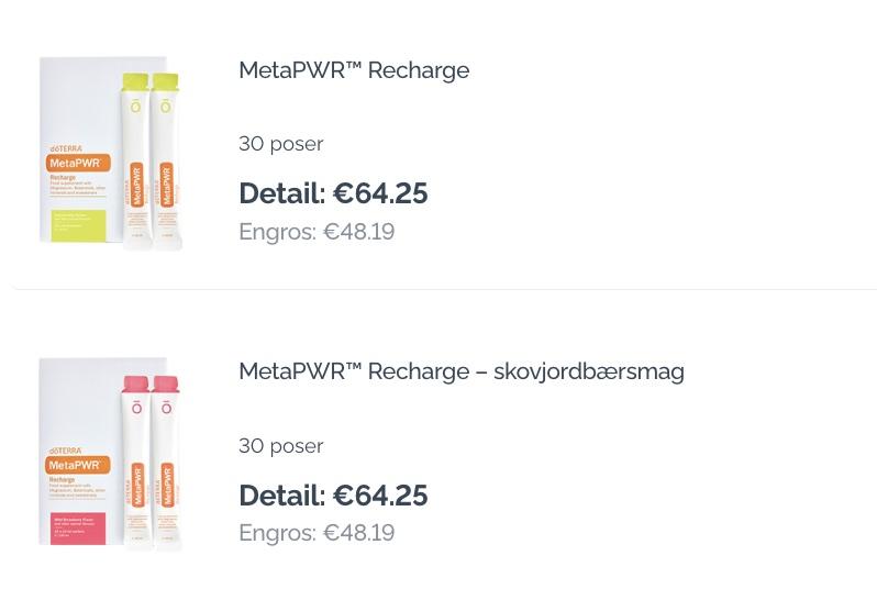 Elektrolytter MetaPWR™ Recharge