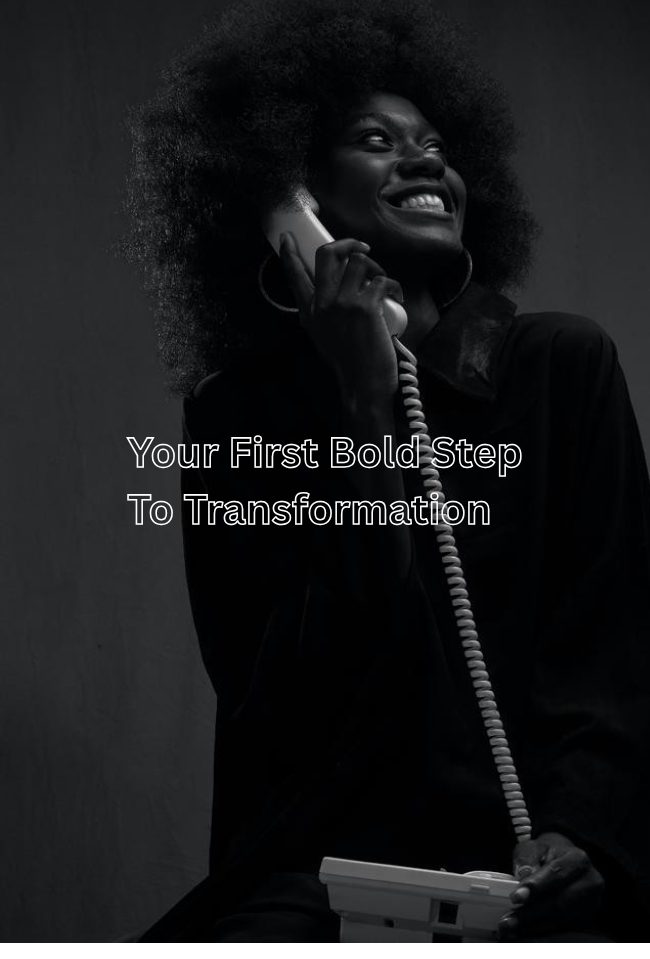 Your First Bold Step