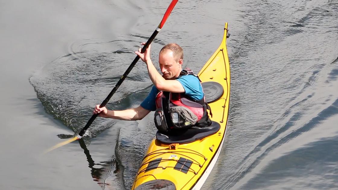 Kajakenergi - Sideforflytning