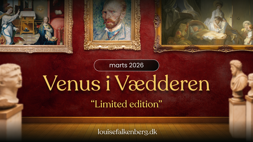 Venus i vædderen marts 2026