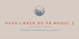 2. MODUL 2 - Hvad lærer du på modul 2 2026