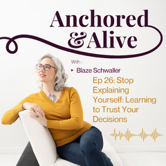 Cover of Ep 26 Stop Explaining Yourself